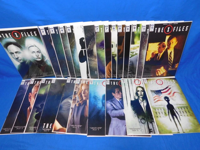 X-Files Comic Set 1-2-3-4-5-6-7-8-9-10-11-12-13-14-15-16-17 Lot IDW 2016 Series