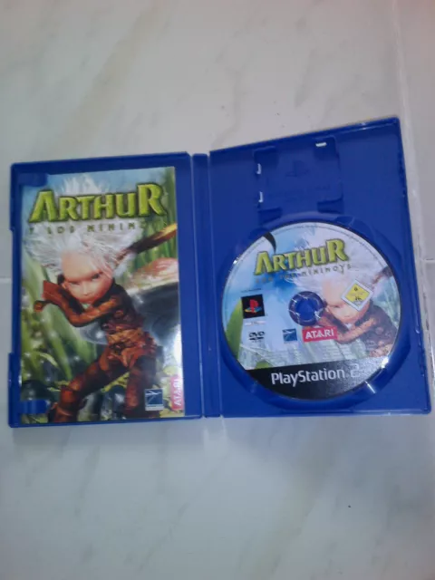 Juego Ps2 Arthur Y Los Minimois En Español - Completo Perfecto Estado