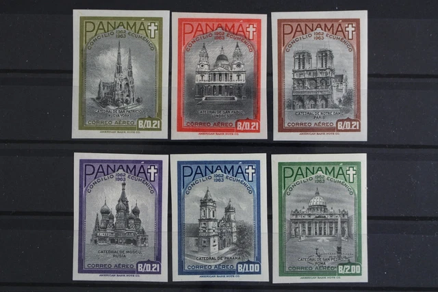 Panama, MiNr. 705-710 B, aus Block 16, postfrisch / MNH - 631403