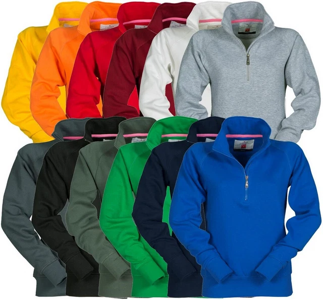 Felpa Zip Corta Maglia In Cotone Donna Payper Miami+ Lady