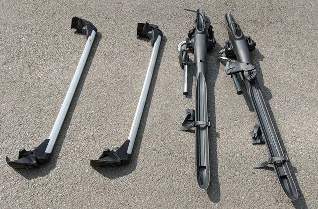 GENUINE ROOF BARS VW Volkswagen Polo 5 Door Rack 6R0071126 2 6Q0071128A Bike 480.00 PicClick UK