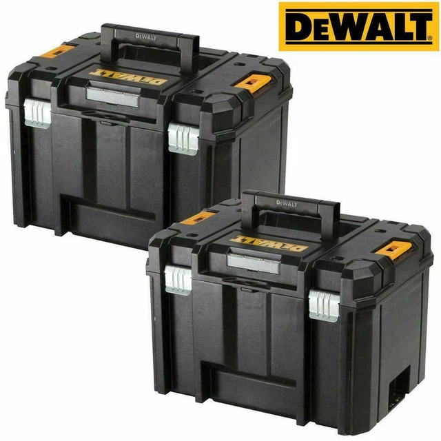 DeWalt DWST1-71195 - Caja de herraientas profunda TSTAK VI, Negro, 440 x 176 x 314