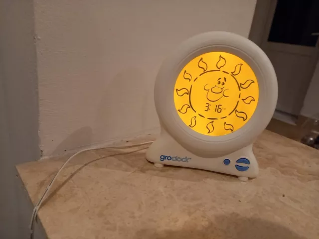 Gro Clock Orologio Sleep Trainer - Groclock Timer Sveglia Bambini Orologio Crescita
