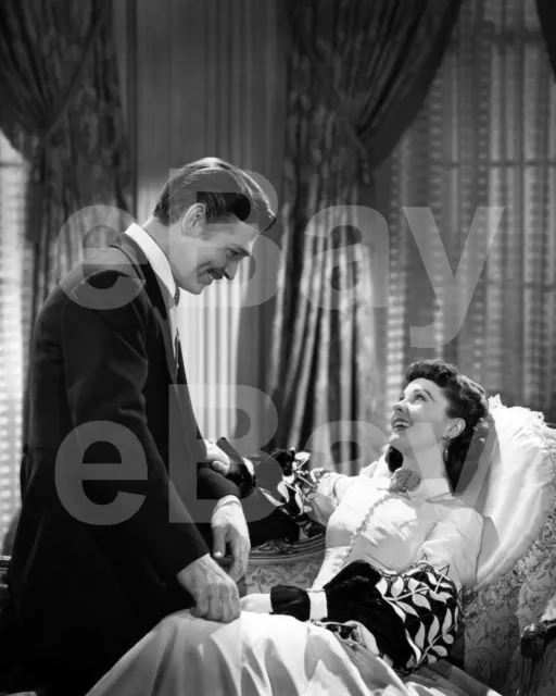 gegangen mit dem wind (1939) Vivien Leigh, Clark Gable 10x8 foto