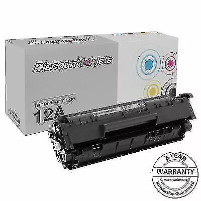 Black Laser Toner Cartridge for HP Q2612A 12A Laserjet 3030 3050 3052 3055 M1319