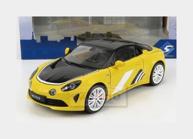 1:18 SOLIDO Alpine Alpine A110S Coupe Tour De Corse 2022 Yellow SL1801620