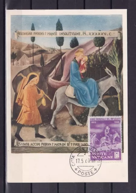 La Fuga In Egitto Beato Angelico Museo San Marco Firenze Cartolina 1960