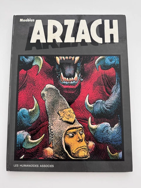 ARZACH BY MOEBIUS Humanoïdes Associés 1978 Edition HC Book Comic EUR ...