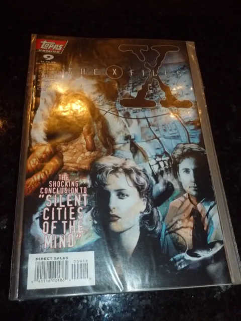 THE X-FILES Comic - Vol 1 - No 9 - Date 09/1995 - Topps Comics