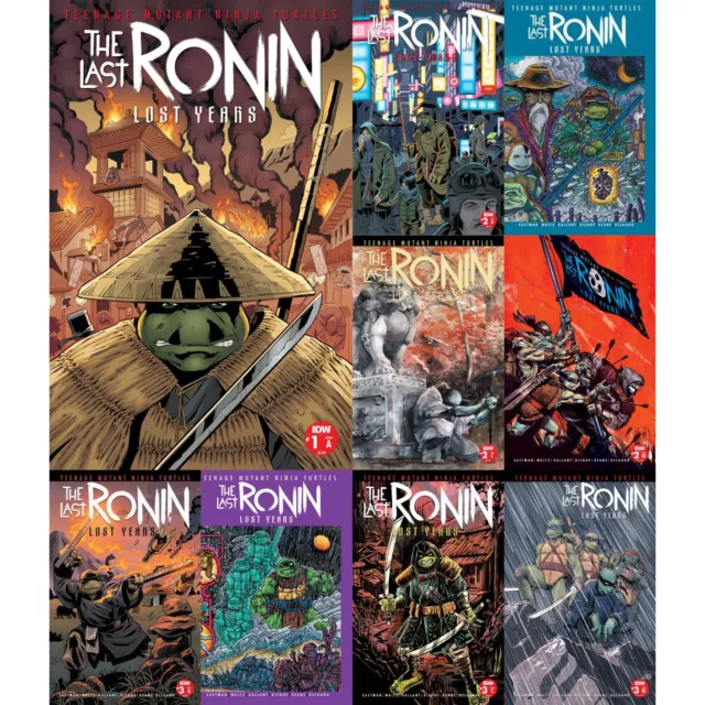 TMNT Last Ronin Lost Years (2023) 1 2 3 Variants | IDW Comics | COVER SELECT