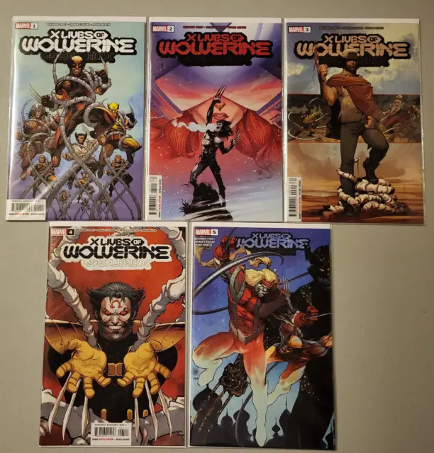 X Lives & Deaths of Wolverine Complete Series Marvel Comics Lot of 10