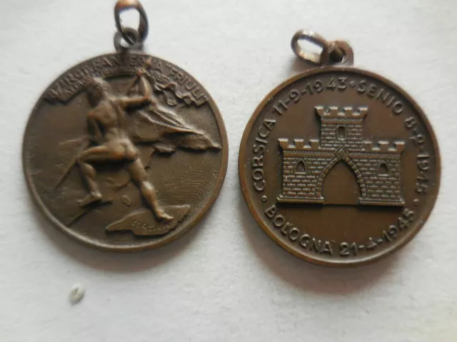 medal 87 regigmento infantry Friuli 1943 1943 resistance partisans