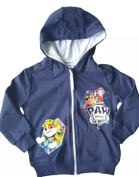 Paw Patrol Sweatjacke Kapuze  Jacke Baumwolle Hoodie Nickelodeon 104 110