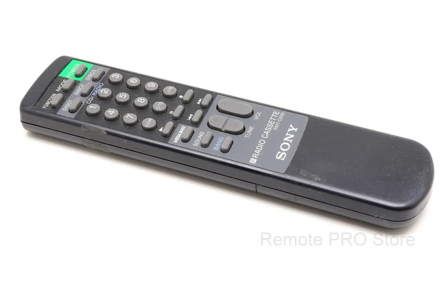 SONY CD/CASSETTE/RADIO SYSTEM GENUINE Remote Control CFD-646 CFD-656 ...