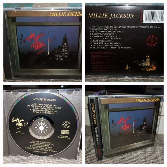 Millie Jackson Cd Lovingly Yours Oop Remaster You Can't Turn Me Off In Middle