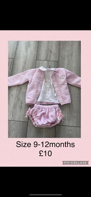 vestiti bambine 6-9/9-12 mesi pacchetto 4
