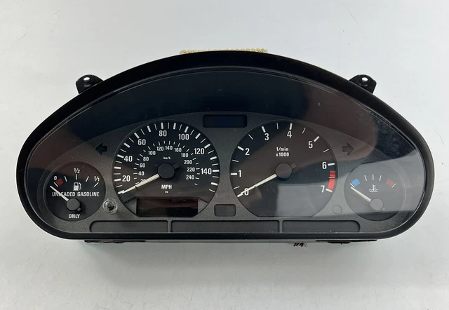 98-02 BMW E36 Z3 2.8L 2.5L OEM Instrument Gauge Cluster MANUAL 185k Mi. 98-02 BMW E36 Z3 2.8L 2.5L OEM Instrument Gauge Cluster MANUAL 185k Mi.