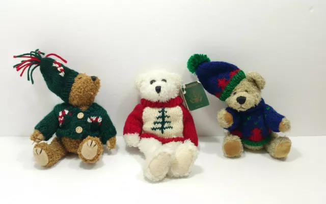Hollybeary USA Plush Tillie Teddy Bear Stuffed Animal Sweater Hat 12  Jointed