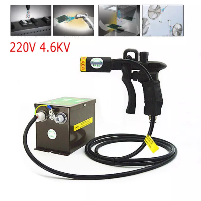 4.6KV Industrial Electrostatic Ionizing Air Handle Eliminator Dust Removal 220V