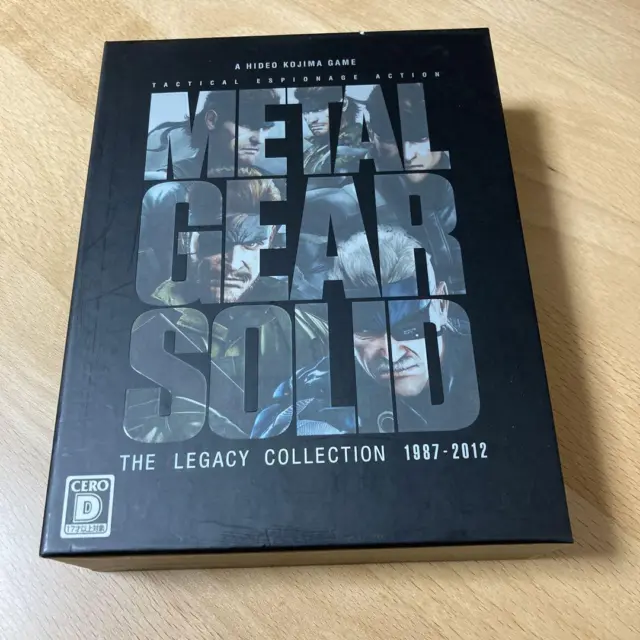 PlayStation 3 Metal Gear Solid Legacy Collection 1987-2012 Special Package PS3