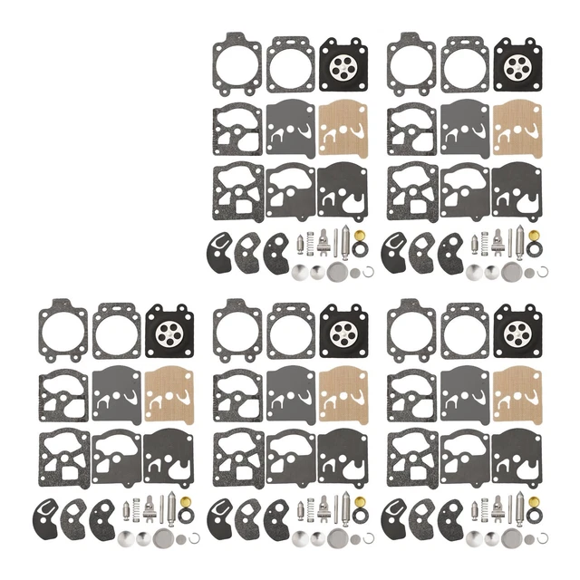 Kit De Reconstruction Carburateur Briggs & Stratton 495606 / 494624 - Joints Et Diaphragme Pour Moteurs 3-5HP - 9