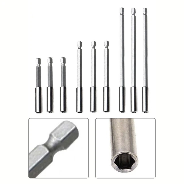 Pratico supporto per prolunga cacciavite supporto per bit 1/4 \ ""Hex Shank