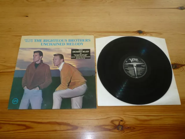 VERY BEST OF THE RIGHTEOUS BROTHERS 1st PRESS 1990 VINYL ALBUM RECORD LP NR MINT