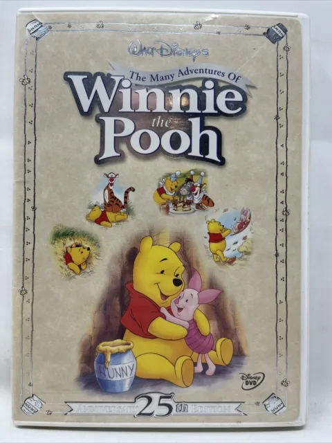 The Many Adventures of Winnie the Pooh (DVD, 2002, 25th Anniversary Edition)