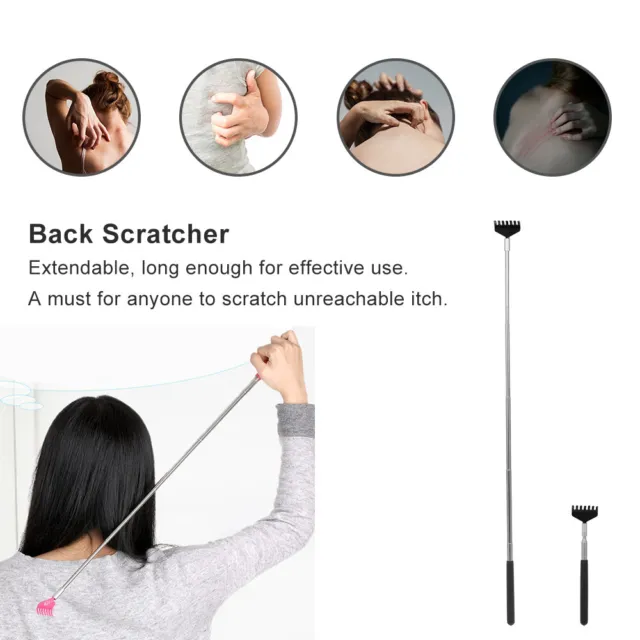 Adjustable 68cm Extending Back Scratcher Extendable Massager Telescopic Portable