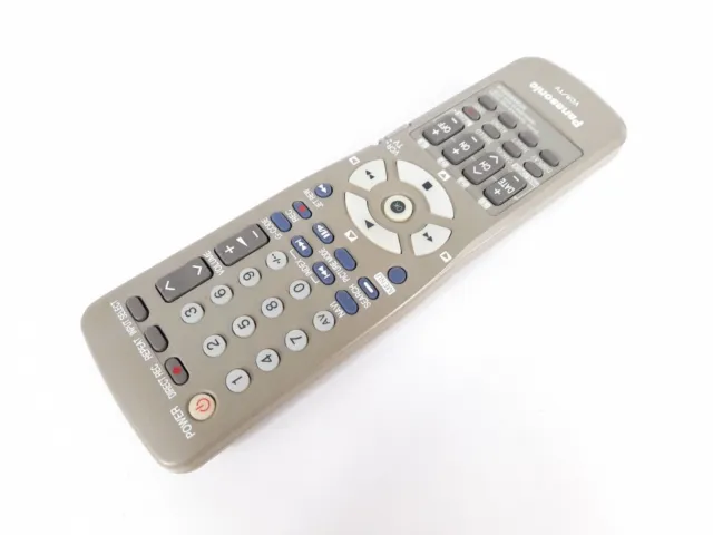 Panasonic N2QAKB000034 Genuine VCR / TV Replacement Remote Control