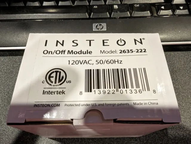 Insteon 2635-222 On/Off Dual Band 3-PIN Plug-In  - New in Box **Free Shipping**