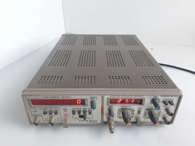 Hameg HM 8021-2 HM 8030-2 combination function generator 1 GHz counter 2