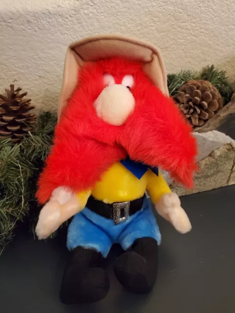 Vintage Looney Tunes Yosemite Sam Plush Stuffed Toy 1992  Warner Brothers