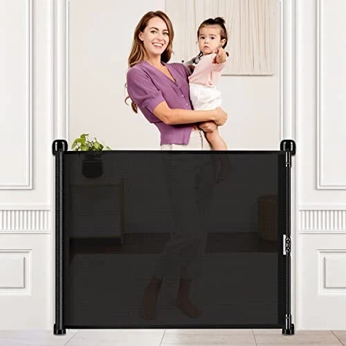 NONRETRACTABLE BABY GATES Adjustable Baby Gate AutoLock Safety Gate