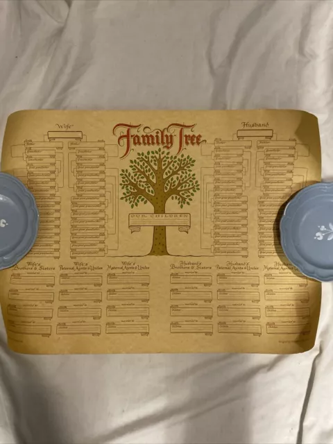 Vintage Blank Family Tree