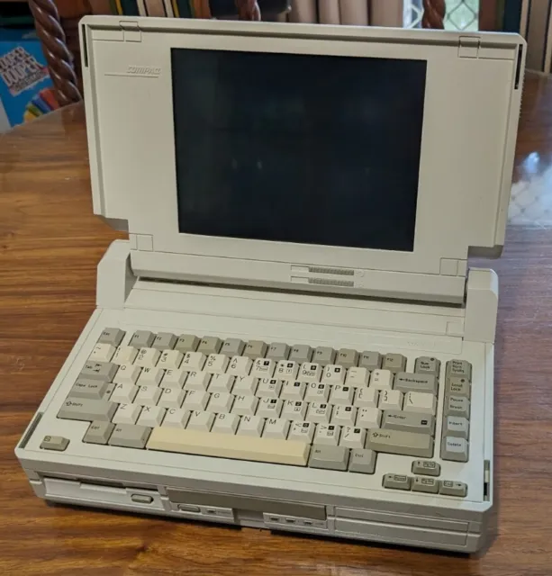 Compaq SLT286 Model 2680 Made In US of A, No Charger - Untested