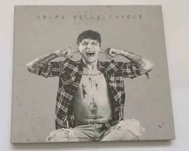 Ultimo-Colpa Delle Favole  Autografato  2019-Pop  Rock-Metal Music Cd