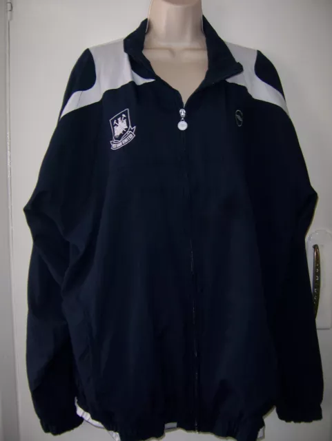 Mens Navy Umbro West Ham Jacket size XXL Excellent Condition