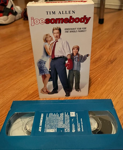 JOE SOMEBODY Tim Allen Julie Bowen VHS 2002 Blockbuster Blue Tape VG