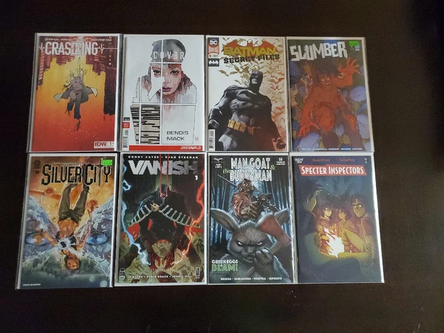 #1 Lot Batman Secret Files Cover Vanish Crashing Man Goat & Bunnyman CGC It HTF