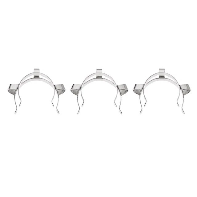 Joint Clip Lab Clamp for 34mm Glass Taper Joint Laboratory Tool 3Pcs