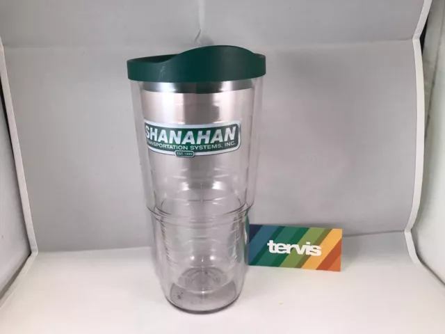 Tervis Travel Tumbler Cup 24oz w/lid Shanahan Transportation Systems
