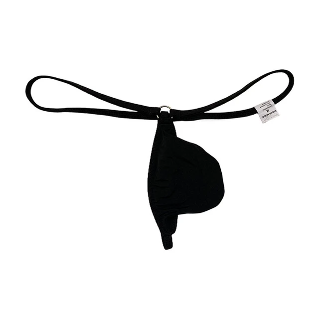 SLIPS HOMME STRING maison club fête strings basse hauteur triangle ...
