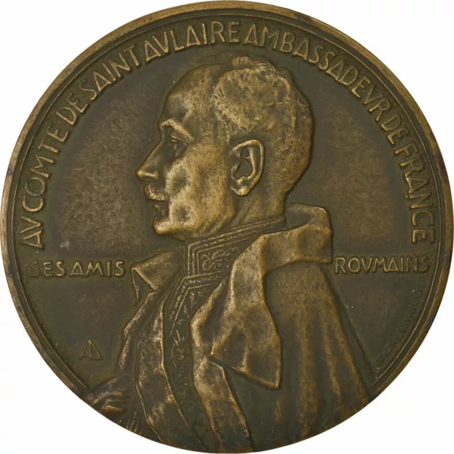 [#713619] Frankreich, Medaille, Auguste, Comte de Saint-Aulaire, 1930, Lavrillie