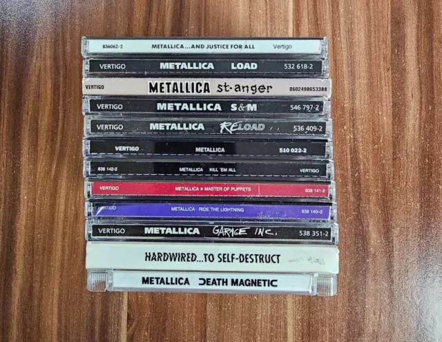 Metallica - 12 CD Alben Sammlung - Master of Puppets, St. Anger, Load,... 3