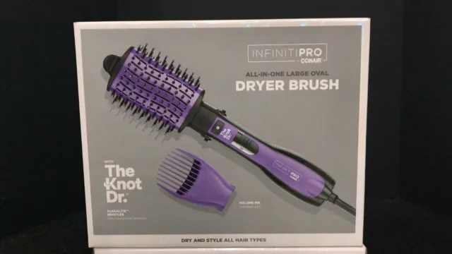 Conair Infiniti Pro All in One Large Oval Dryer Brush with Knot Dr. (A1)