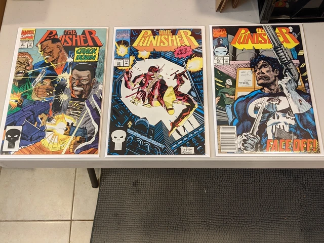 Punisher #61 #62 #63 Lot Of 3 Marvel Comics NM