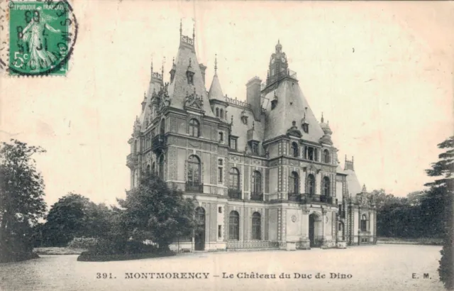 Cpa/Dep 95/Montmorency Le Château