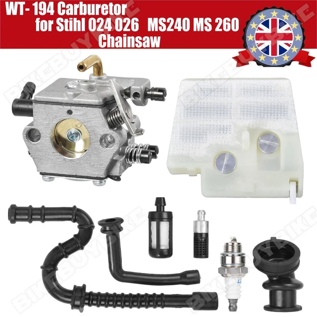 carburateur pour Stihl 024 026 MS240 MS260 Type Walbro WT-194 43