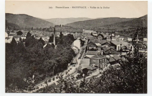 MASEVAUX - Alsace - Haut Rhin - CPA 68 - vue generale vallée de a Doller -